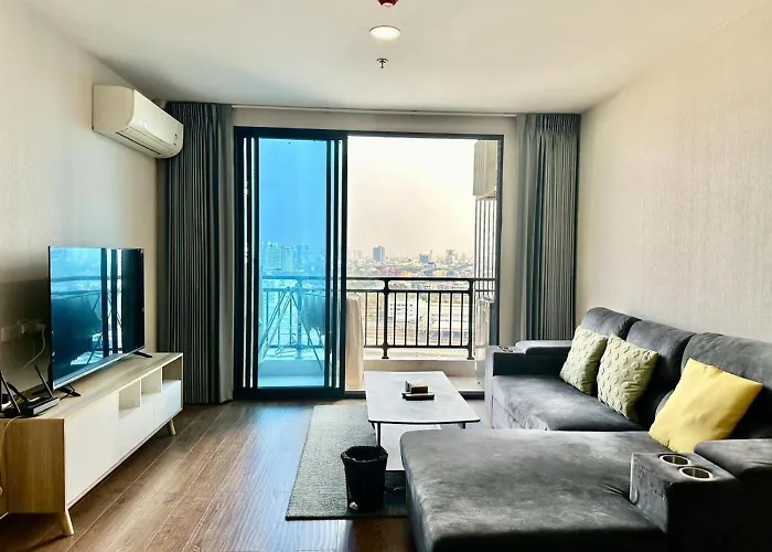 公寓 Luxury Pool Ratchada 曼谷